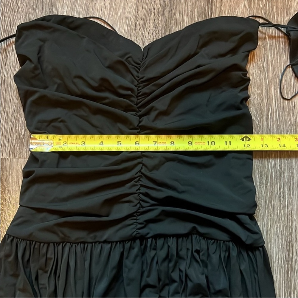 Rosetta Getty Ruched Strapless Dress - Picture 13 of 13
